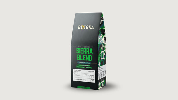 Bistora Sierra Blend Light-Medium Roast Coffee 12oz