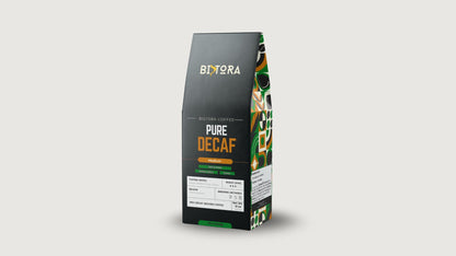 Bistora Pure Decaf Coffee Medium Roast 12oz Bag